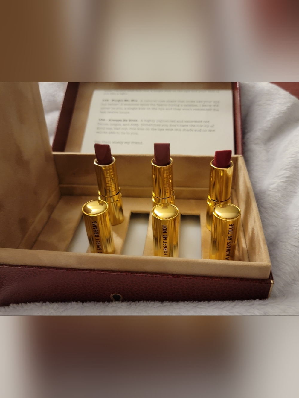Besame Cosmetics "Agent Carter Collection" Peggy Lipstick Set - Picture 6 of 8